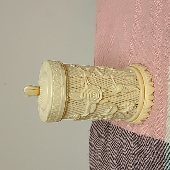 1978 Vintage Cocktail Fork Caddy with Original Cocktail Forks - Picture 1 of 6